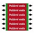 Značení potrubí ISO 20560, požární voda